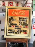 画像1: Vintage Advertising Coca-Cola Menu Board Sign (B707) (1)