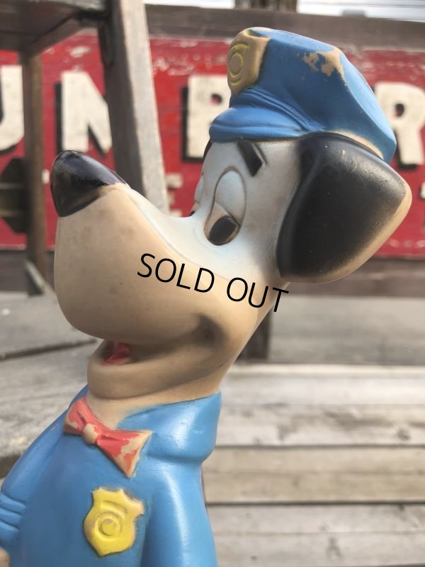 画像10: Vintage DELL Huckleberry Hound Police Rubber Vinyl Doll (B714)