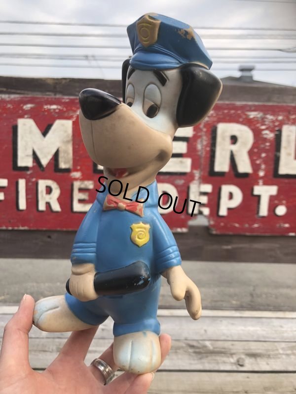 画像13: Vintage DELL Huckleberry Hound Police Rubber Vinyl Doll (B714)