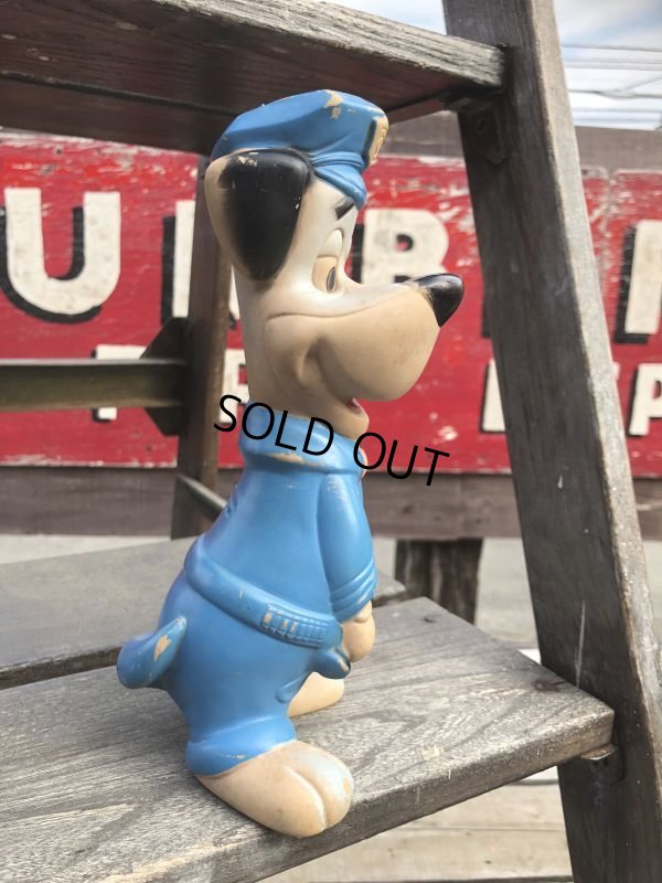 画像3: Vintage DELL Huckleberry Hound Police Rubber Vinyl Doll (B714)