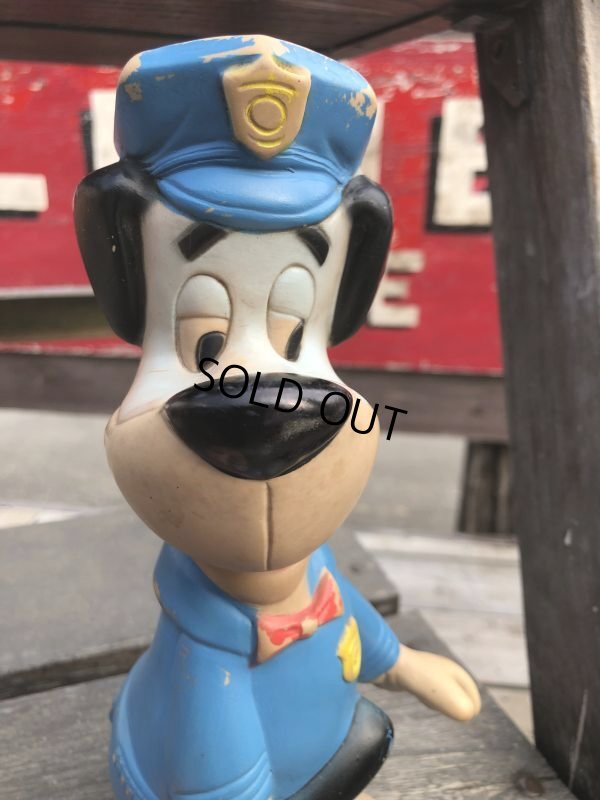 画像12: Vintage DELL Huckleberry Hound Police Rubber Vinyl Doll (B714)