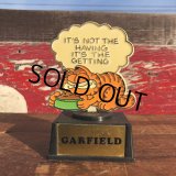 Vintage Aviva Trophy Garfield IT'S NOT THE HAVING ...  (B733)
