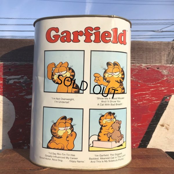 画像3: Vintage Garfield Trash Can (B733)