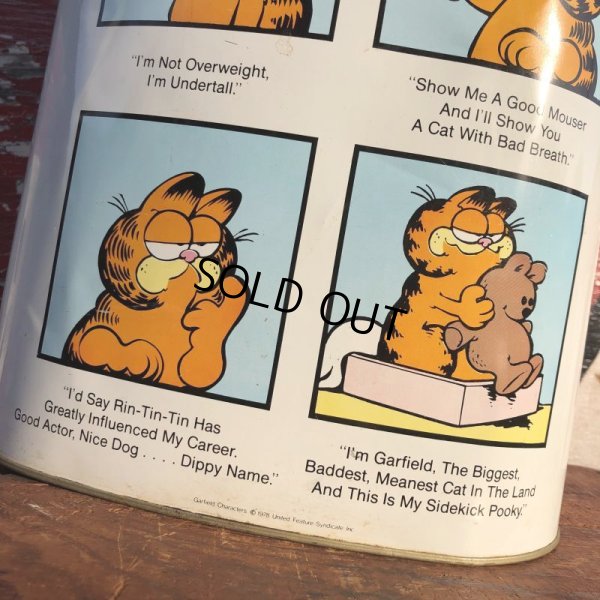 画像8: Vintage Garfield Trash Can (B733)