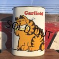 Vintage Garfield Trash Can (B733)