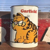 Vintage Garfield Trash Can (B733)