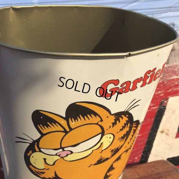画像5: Vintage Garfield Trash Can (B733)