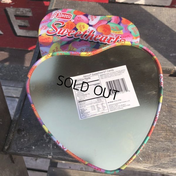 画像5: Vintage Necco Valentine Chocolates Candy Tin Can (B721)