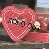 Vintage Whitman's Valentine Chocolates Candy Tin Can (B719)