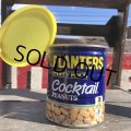 Vintage Planters Cocktail Peanuts Tin Can (B737)