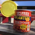 Vintage Planters Crunchy Peanuts Tin Can (B739)
