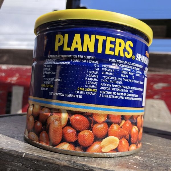 画像6: Vintage Planters Spanish Peanuts Tin Can (B736)