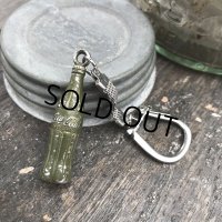 Vintage Coca-Cola Miniature Bottle Key Chain (B749)