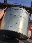 画像8: Vintage Leaktite Paint Pot Tin Basket (B753)