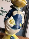 画像9: 60s Vintage Donald Duck Blow Mold Plastic Coin Bank 47cm (B747)