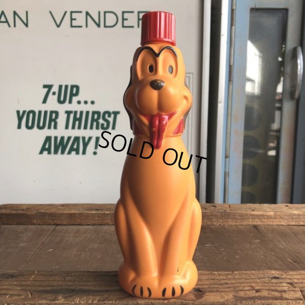 画像1: 60s Vintage Disney Pluto Soaky (T520)