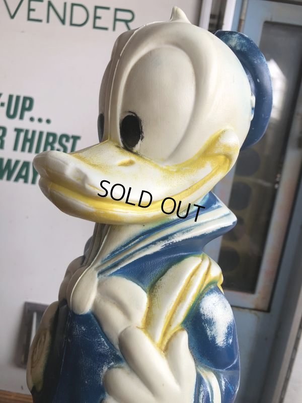 画像10: 60s Vintage Donald Duck Blow Mold Plastic Coin Bank 47cm (B747)