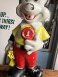 画像7: 60s Vintage Mickey Mouse Blow Mold Plastic Coin Bank 49cm (B746)