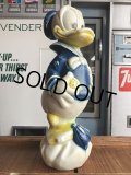 60s Vintage Donald Duck Blow Mold Plastic Coin Bank 47cm (B747)