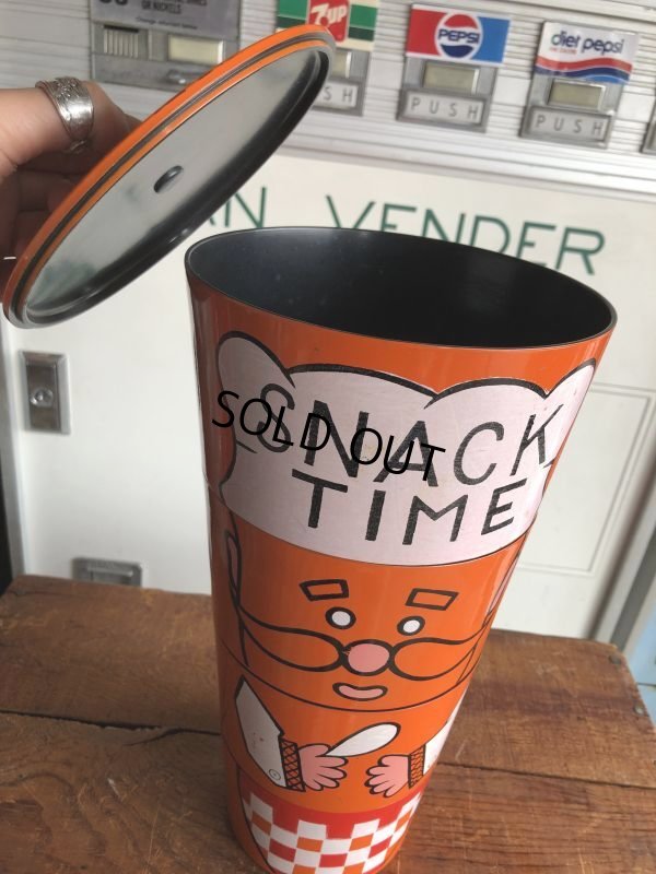 画像8: 70s Vintage Snack Time Nesting Bowls Containers (B749)