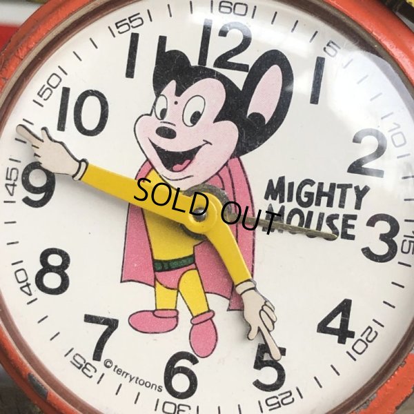画像8: Vintage Mighty Mouse  Alarm Clock (B749) 