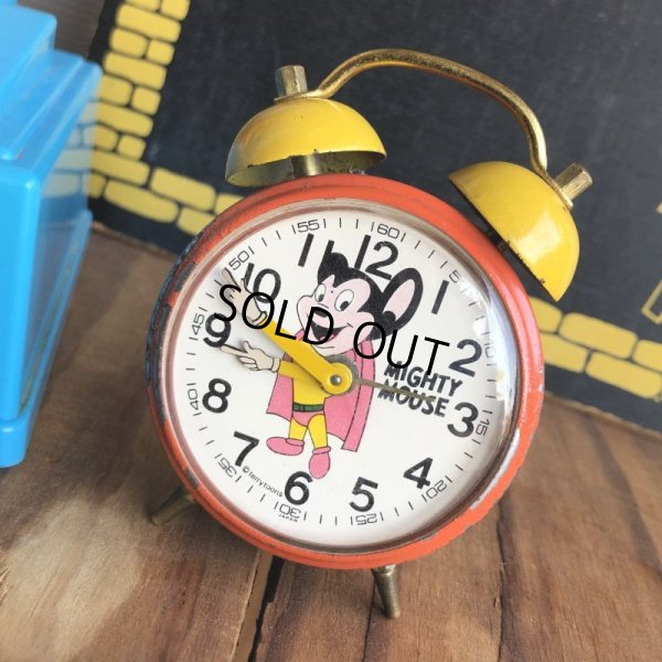 画像11: Vintage Mighty Mouse  Alarm Clock (B749) 