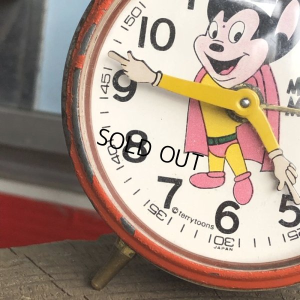 画像6: Vintage Mighty Mouse  Alarm Clock (B749) 
