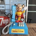 70s Vintage Mighty Mouse Talking Telephone (B748) 