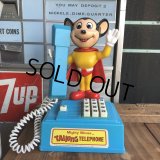 70s Vintage Mighty Mouse Talking Telephone (B748) 