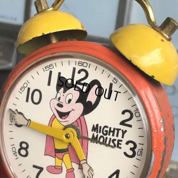 画像7: Vintage Mighty Mouse  Alarm Clock (B749) 