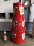 画像5: 70s Vintage Tom Sturgis Pretzels Advertising Tin cans SET (B750)
