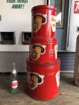画像3: 70s Vintage Tom Sturgis Pretzels Advertising Tin cans SET (B750)