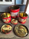 画像9: 70s Vintage Tom Sturgis Pretzels Advertising Tin cans SET (B750)