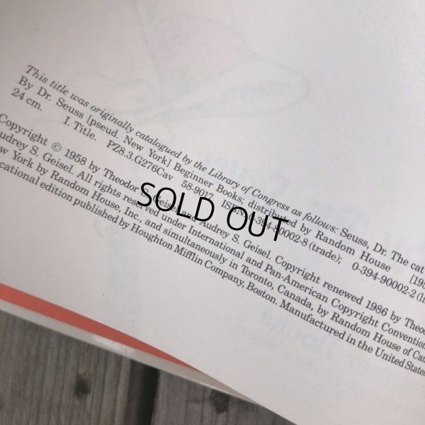 画像4: Vintage Book Dr.Seuss THE CAT IN THE HAT (B753) 