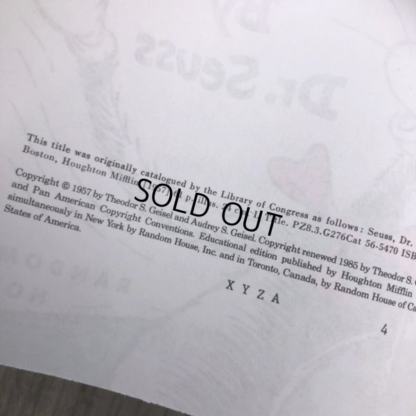 画像5: Vintage Book Dr.Seuss THE CAT IN THE HAT (B752) 