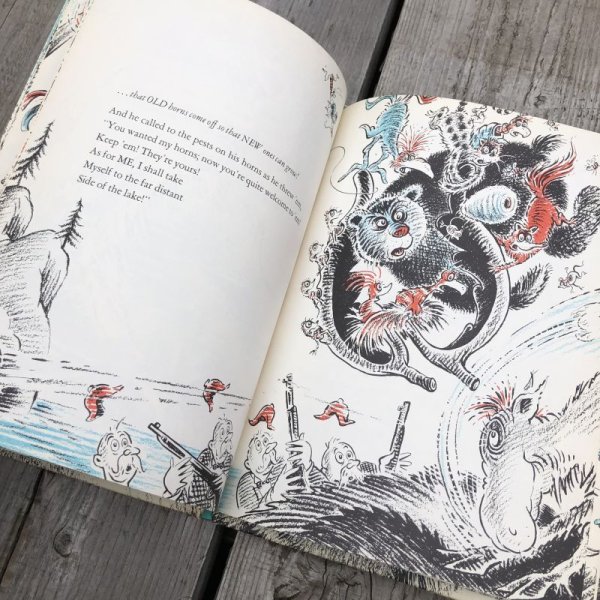 画像8: Vintage Book Dr.Seuss THIDWICK The Big-Hearted Moose (B756)