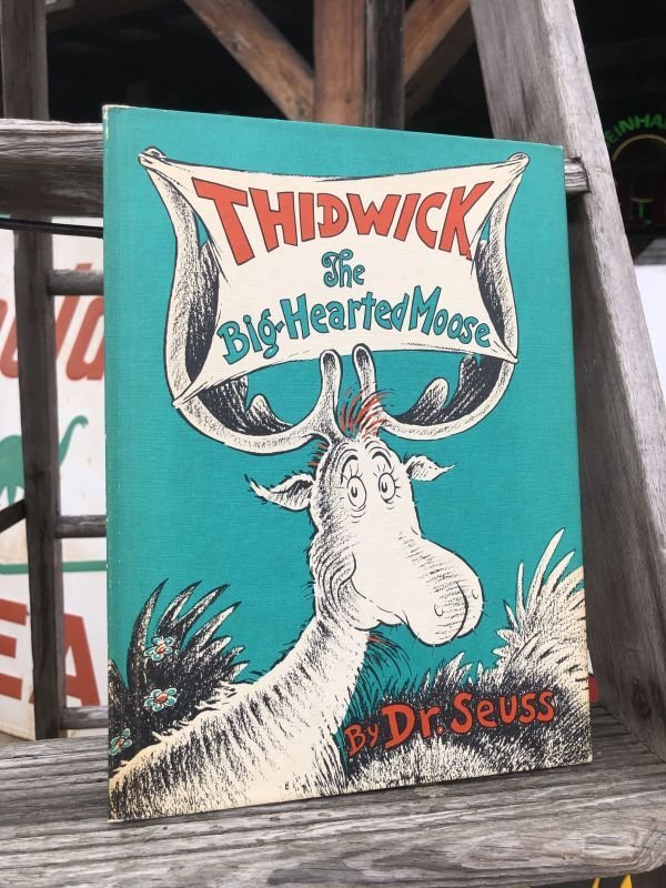 画像1: Vintage Book Dr.Seuss THIDWICK The Big-Hearted Moose (B756)