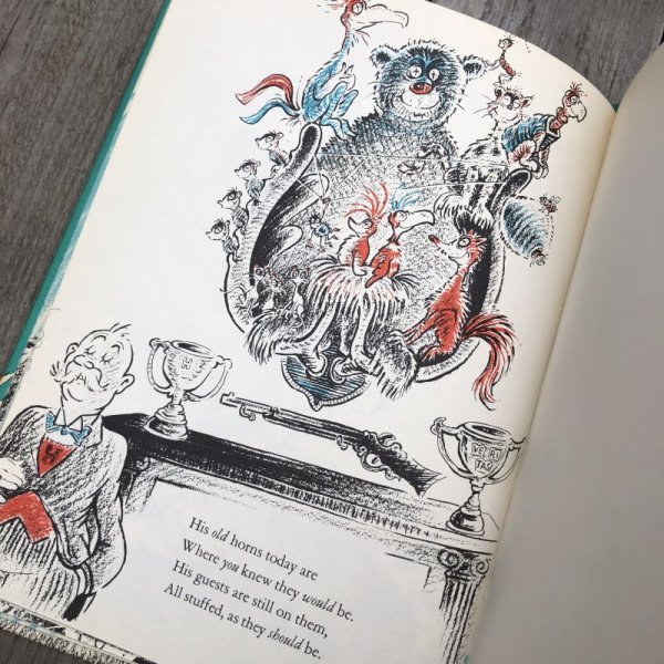 画像9: Vintage Book Dr.Seuss THIDWICK The Big-Hearted Moose (B756)