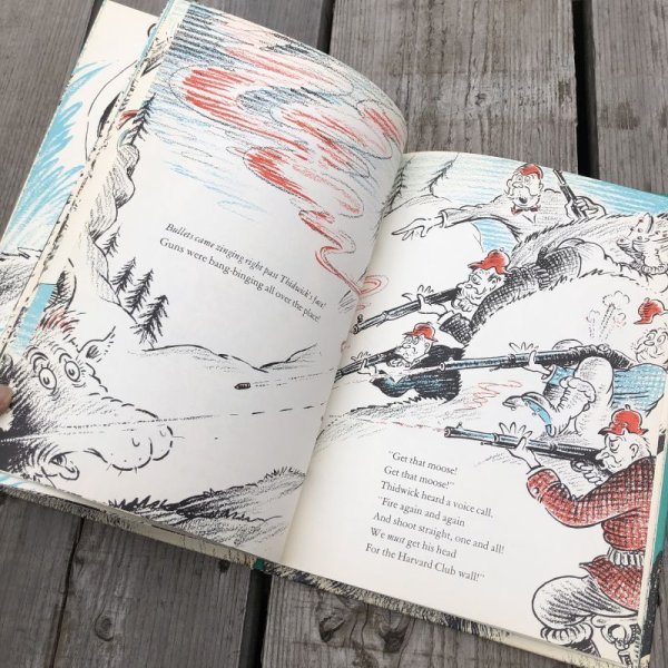 画像7: Vintage Book Dr.Seuss THIDWICK The Big-Hearted Moose (B756)
