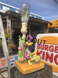 70s Holiday Fair Warner Bros Looney Tunes Roadrunner Lamp (B752) 