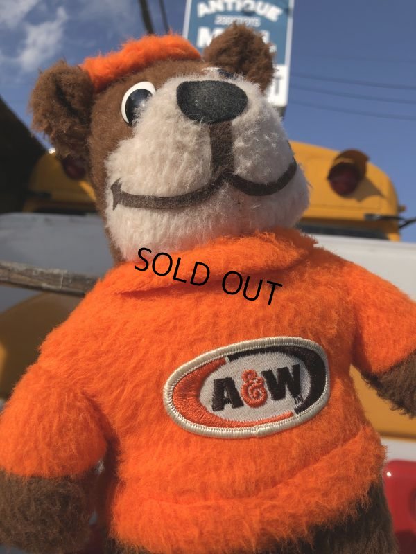 画像8: 70s Vintage A&W Root Beer Rooty Bear Plush (B754)