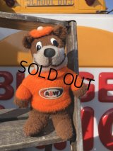 70s Vintage A&W Root Beer Rooty Bear Plush (B754)