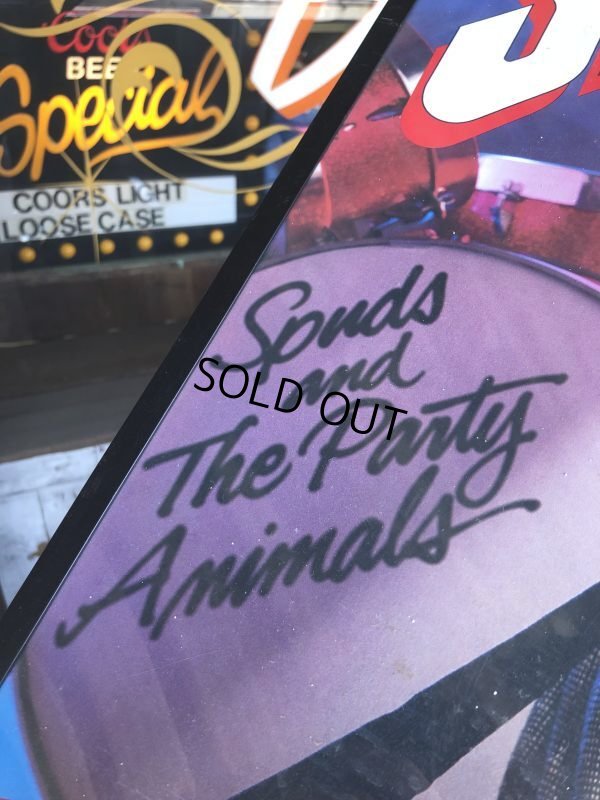 画像5: 80s Vintage Budweiser Advertising Bud Light Spuds MacKenzie Poster Store Sign (B756)