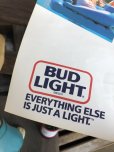 画像6: 80s Vintage Budweiser Advertising Bud Light Spuds MacKenzie Poster Store Sign (B755) 