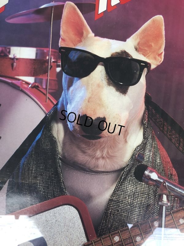 画像6: 80s Vintage Budweiser Advertising Bud Light Spuds MacKenzie Poster Store Sign (B756)