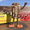  80s Vintage Hershey's Advertising Chocolate Bar Bendable Figure (B757) 　