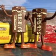 画像7:  80s Vintage Hershey's Advertising Chocolate Bar Bendable Figure (B757) 　