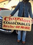 画像9: Vintage Ravenwood Chardon COLLECTIBLES BUY & SELL Hand Paint Wooden Sign (B758) 