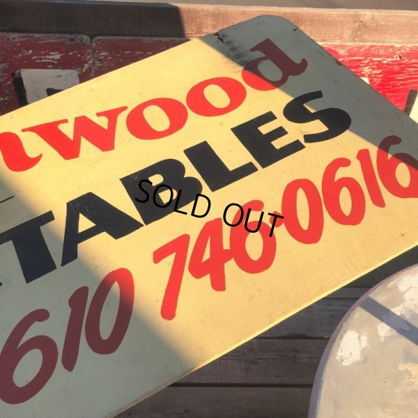 画像4: Vintage Ravenwood Chardon COLLECTIBLES BUY & SELL Hand Paint Wooden Sign (B758) 