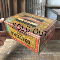 Vintage Advertising Tin Can PHILLIES Tabacco (B761)